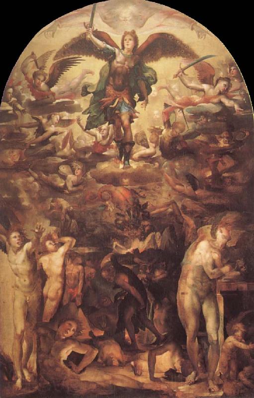 Domenico Beccafumi Anglarnas large Spain oil painting art